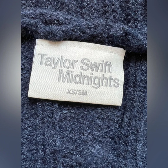 ✨NWT TAYLOR SWIFT MidnightsCardigan Sweater Size XS/S Limited Edition - Picture 8 of 11